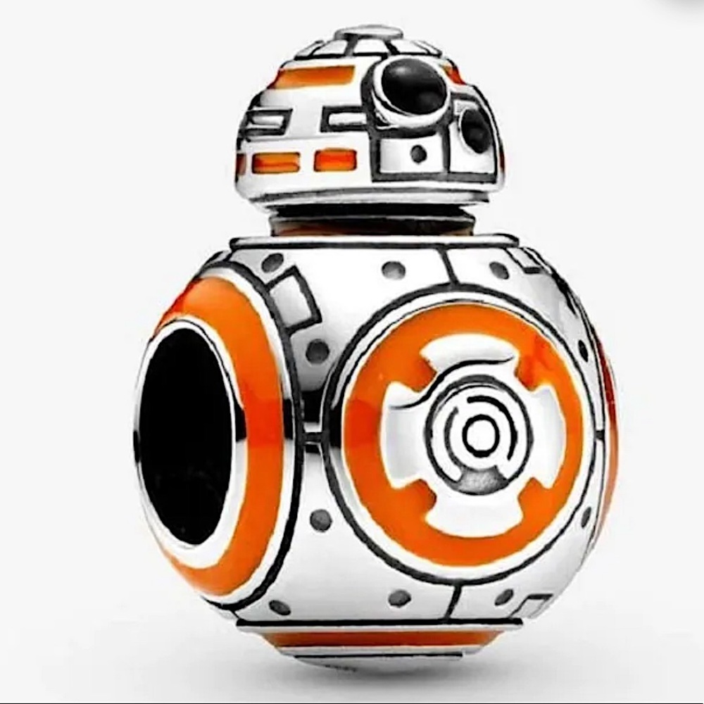 BB-8 Star Wars 925 Silver Charm